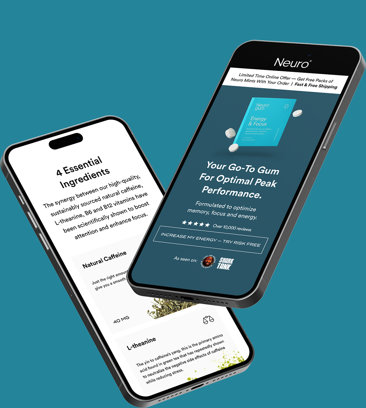 Mobile website design by Geek Team for Brundage Group. Medical web design work